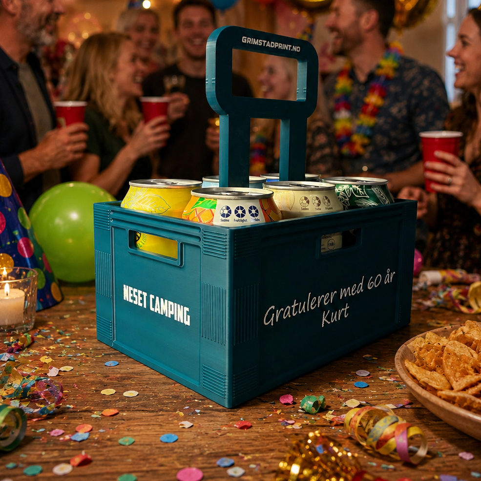Gratulasjons mini kasse.