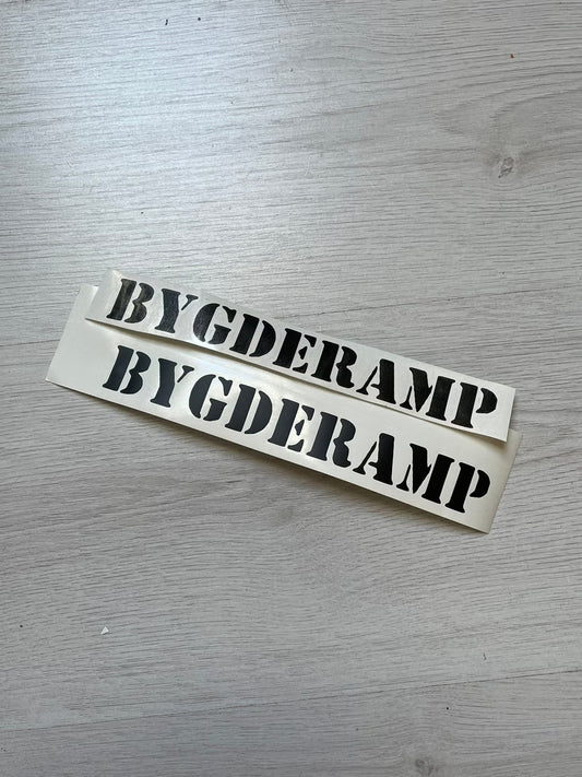 Klistremerke etter ønske