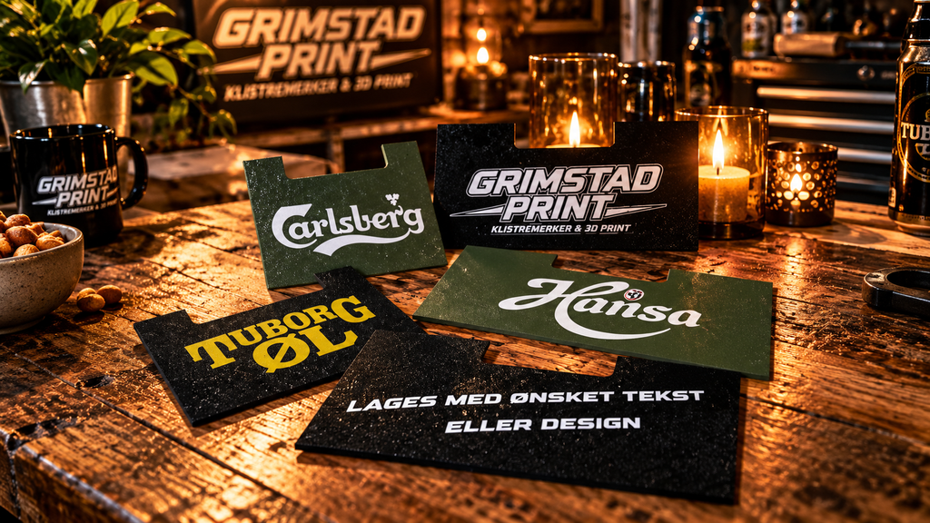 Byttbare sider til mini ølkasse
