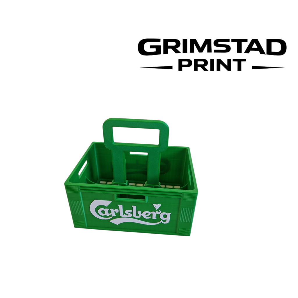 Mini Carlsberg Øl kasse til 6stk 0,33 Bokser
