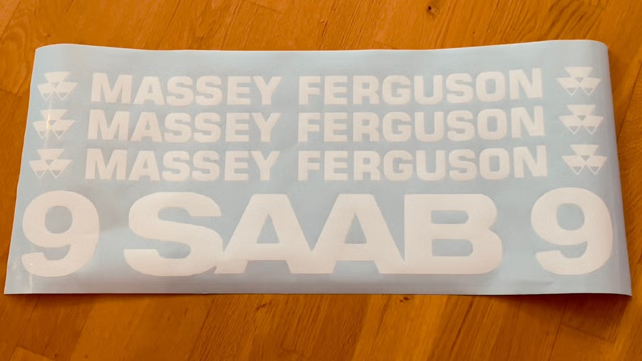 Frontrute Klistremerke Etter Ønske