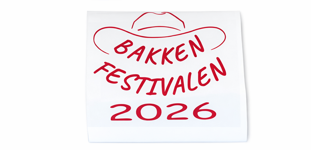 Bakken Festivalen Tidligere år 13x13cm