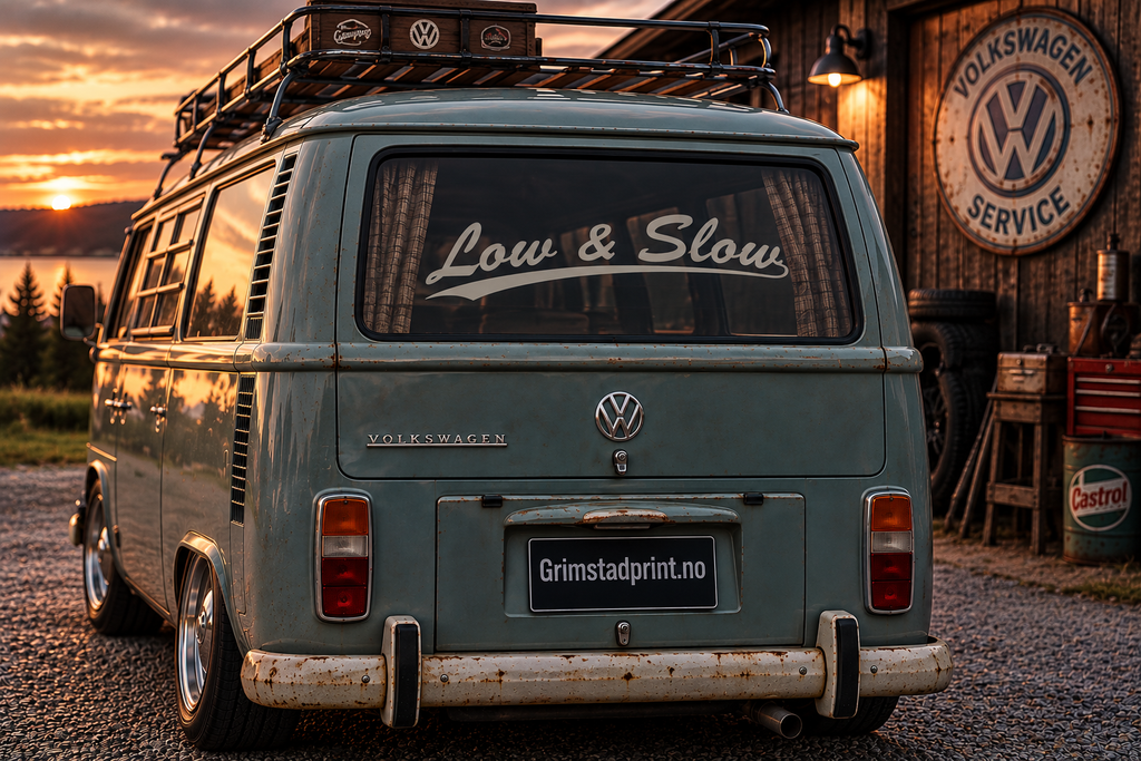 LOW & SLOW – bakruteklistremerke