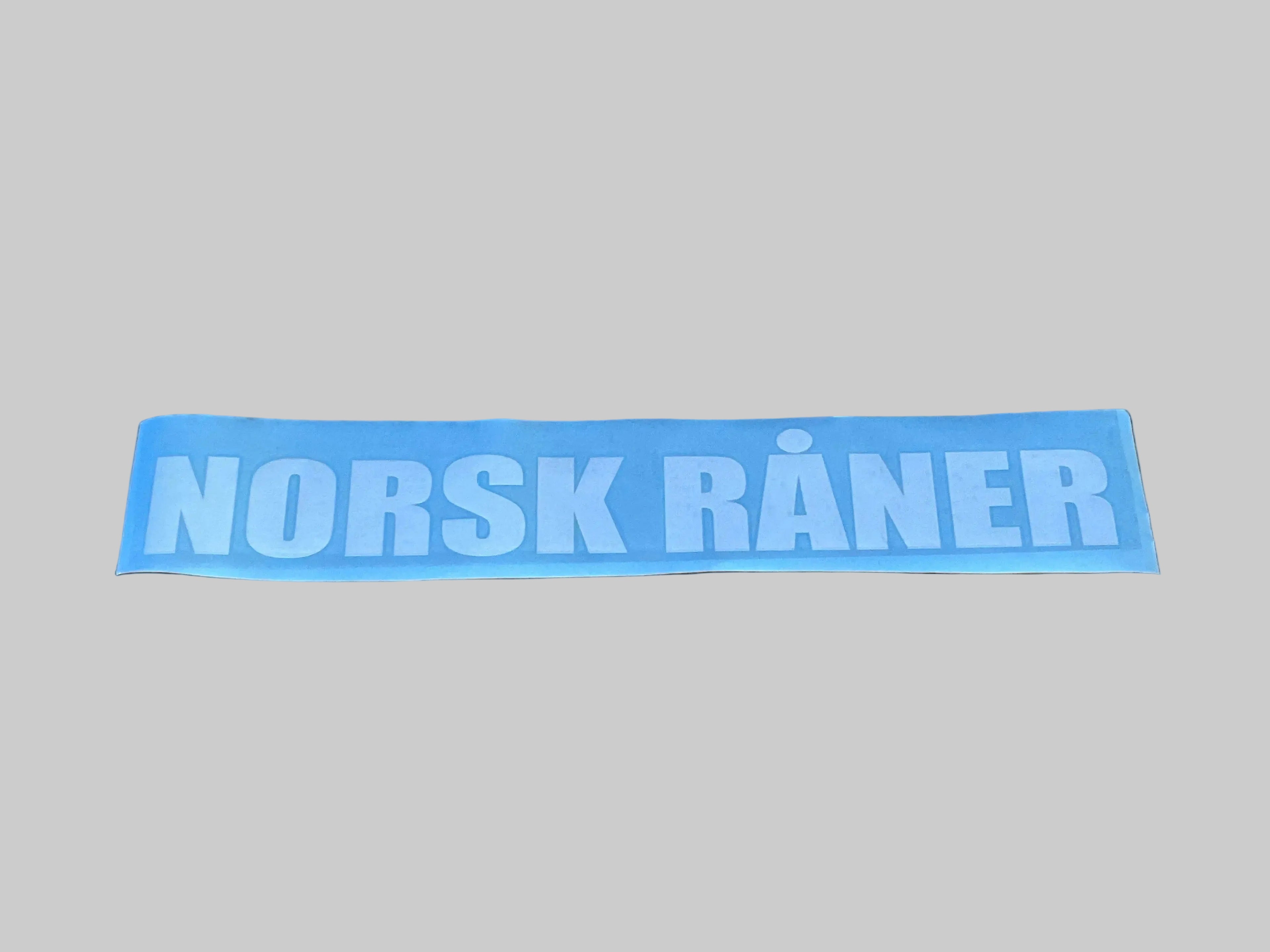 Frontrute / Streamer klistremerker – lag ditt eget design!