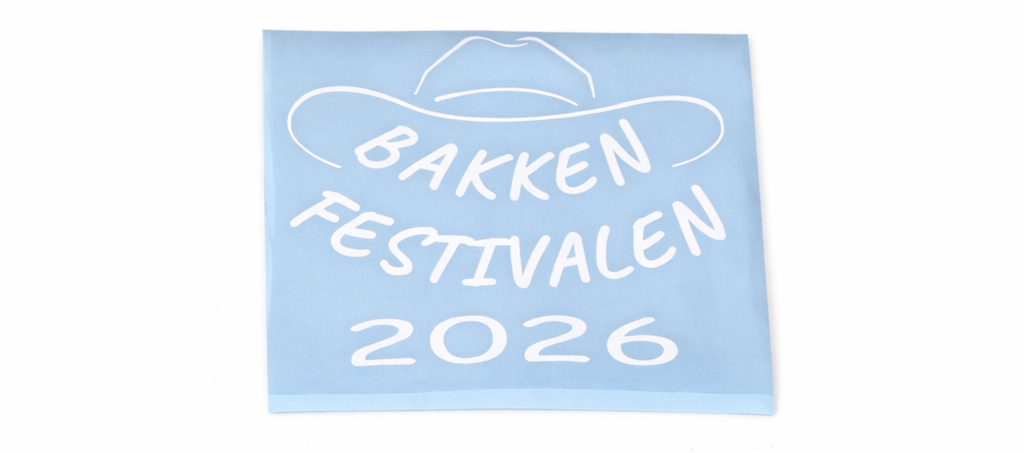 Bakken Festivalen Tidligere år 13x13cm