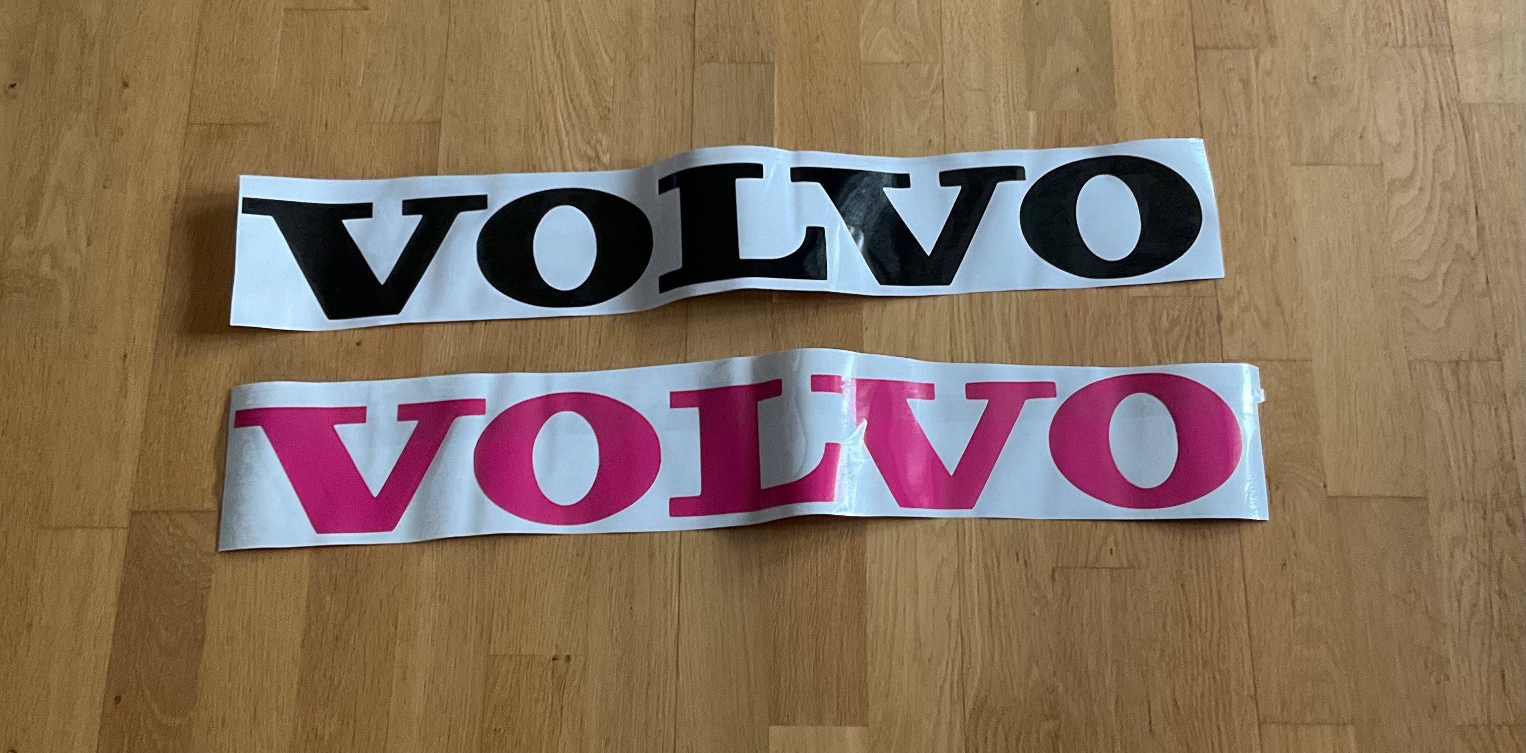 Volvo streamer til frontrute