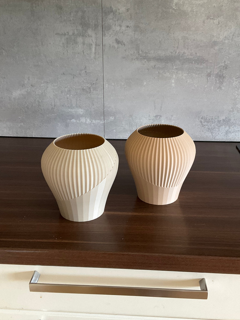 Japandi inspirert vase. Bone White 17Cm Bone White