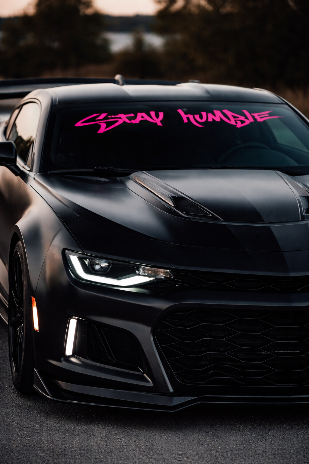 STAY HUMBLE – Klistremerke til bil