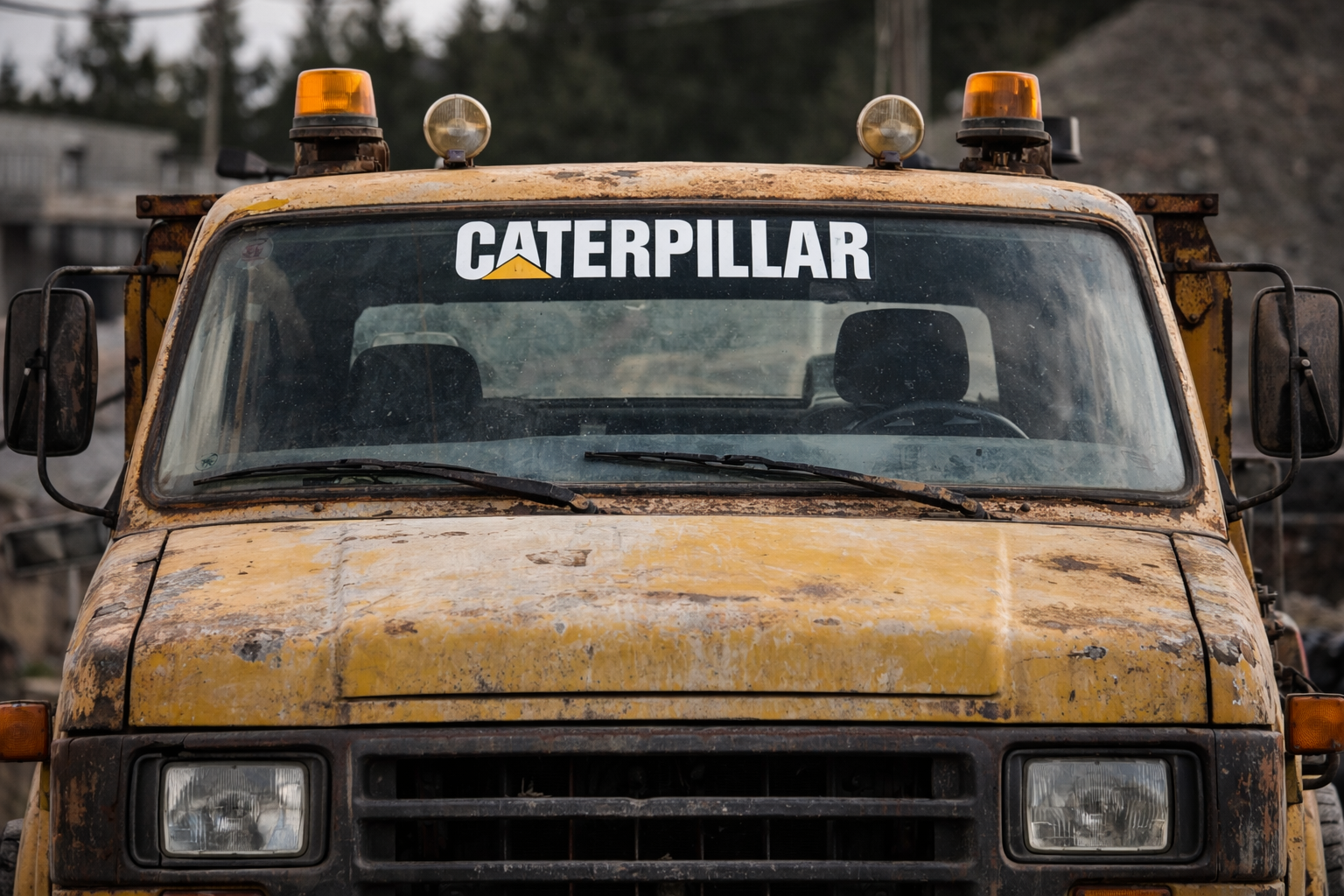 Caterpillar klistremerker