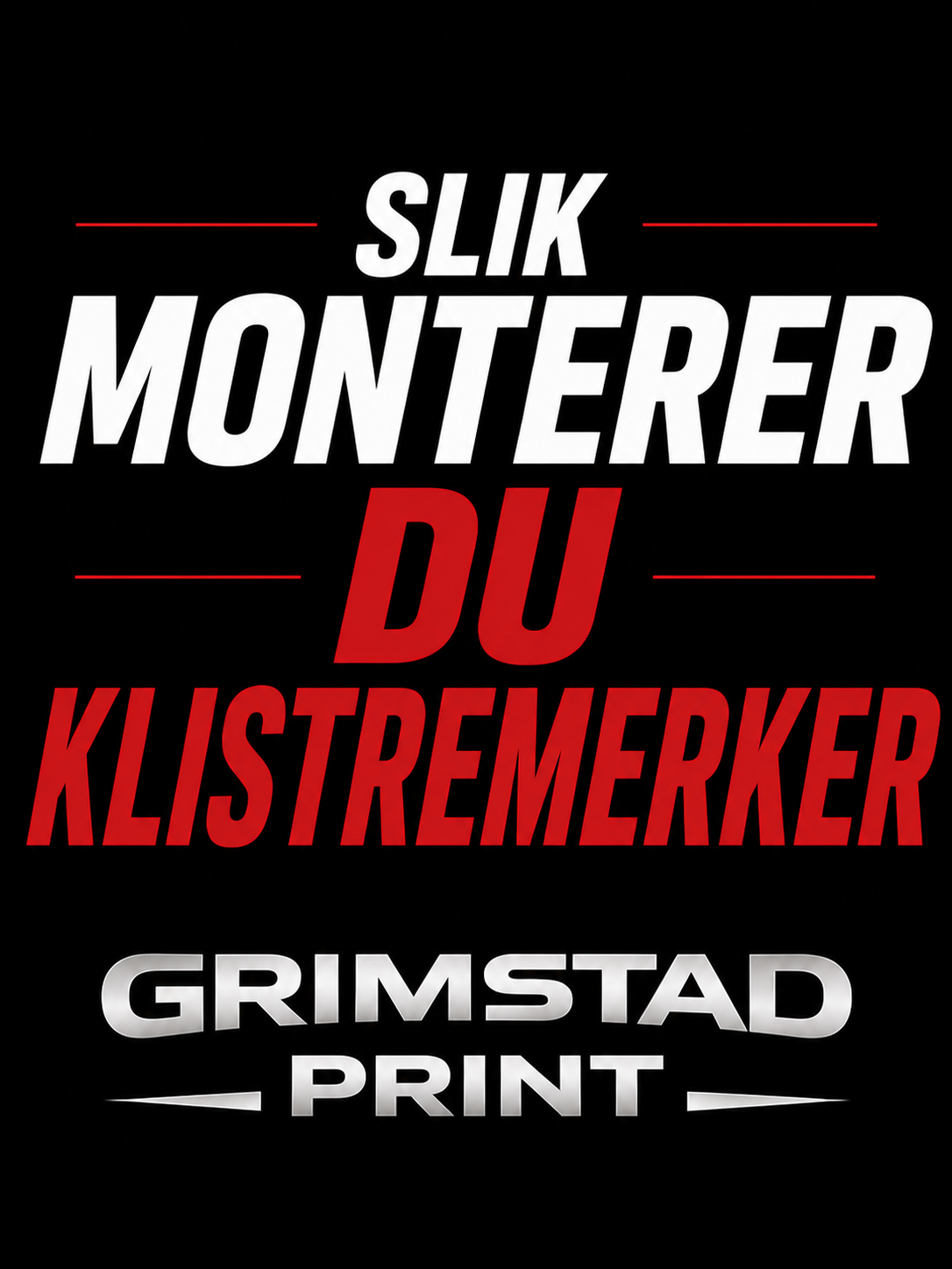 Kort video av montering av streamer på frontrute.