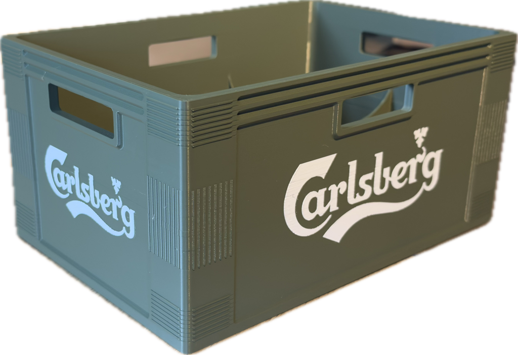 Mini Carlsberg Øl kasse til 6stk 0,33 Bokser