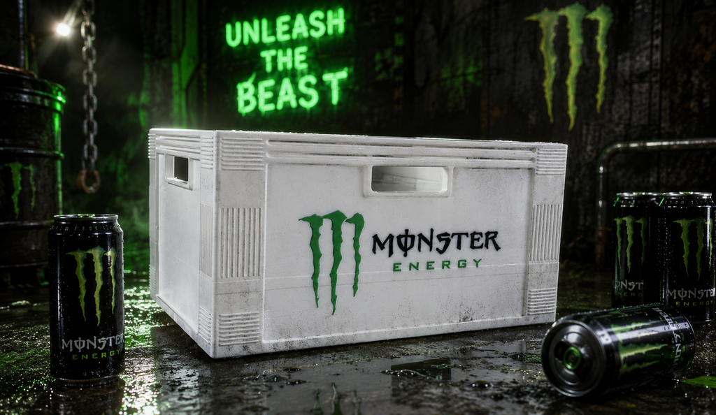 Mini Monster kasse til 6stk 0,5 Bokser