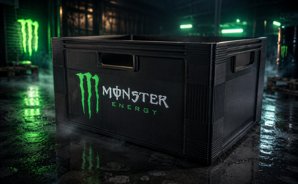 Mini Monster kasse til 6stk 0,5 Bokser