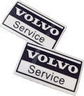 🔧 Små Volvo service klistremerke – stilrent og originalt preg