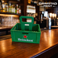 Mini Heineken Øl kasse til 6stk 0,33 Bokser