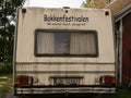 "Mi starter hardt, så øge mi!" klistremerke Stort